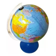 Globo Terraqueo Mapa Mundi 3d 45cm Alto Giratorio Educativo