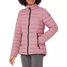 Casaca Reebok Lightweight Quilted Mujer Rosa Oscuro