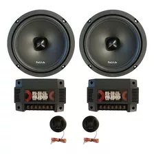 Alto Falante Kit 2 Vias Rs 6.5 2w Relm Symphony 200w Rms