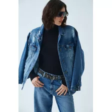 Campera De Jean Oversize Praga Mujer Sweet