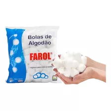 Algodão Hidrófilo Em Bolas Pacote Com 100g