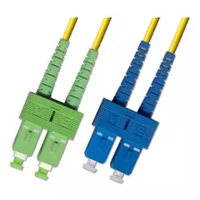 1m - Cable De Fibra Optica Duplex Monomodo (9/125) - Sc /