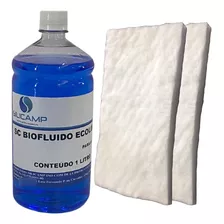 Bio Fluido Lareira Ecológica + 2 Absorvente Cerâmico 30x15