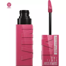 Labial Maybelline Super Stay Vinyl Ink Coy Acabado Larga Duración