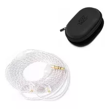 Cable Kz Pin B No Mic Plata Zst, Edx + Estuche Kz