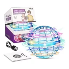 Juguete Pelota Recargable Voladora Giratoria Led Multicolor