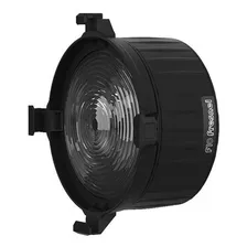 Fresnel F10 Para Luzes Led Bowens Aputure Structure Color Black Light Color S/n