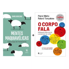 Desvende A Persuasão Com O Corpo Fala + Mentes Maquiavélicas: Domine A Arte Da Comunicação, E Entenda Como Funciona A Persuasão E Manipulação