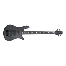 Spector Euro 5 Lx Bass Guitar - Trans Black Stain Matte Emg