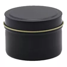 Latas Para Hacer Velas De Color Negro 100 Grs