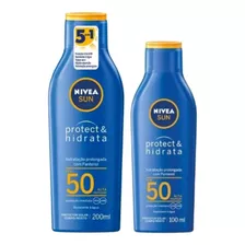 Kit Nivea Protetor Solar Corporal Fps50 200ml + 100ml