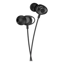 Auricular Foneng T59 In-ear 3.5 Mm Color Negro Febo