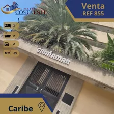 Apartamento A La Venta En Caribe 2 Hab. 2 Baños Ref 855