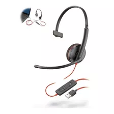 Diadema Plantronics Poly Blackwire C3210 Usb Mono