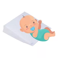 Travesseiro Bebê Anti Refluxo Rampa Para Carrinho