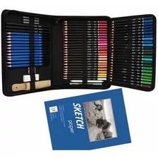 Kit Dibujo Estuche Profesional 96 Piezas