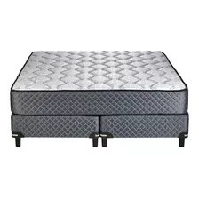 Sommier Americana Suavestar Espuma Centuria Súper King De 200cmx200cm Con Base Dividida