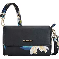 Bolso Convertible Antirrobo Travelon Addison, Floral 