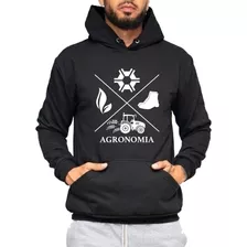 Moletom Canguru Agronomia Blusa De Frio Estampada