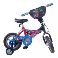 Bicicleta Avengers Rodado 12- Disney Original-