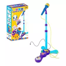 Brinquedo Microfone Bolofofos Com Pedestal - F0116-1 Fun
