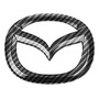 Emblema Parrilla Mazda Cx-5 16.6cm X 13.3cm Cromo