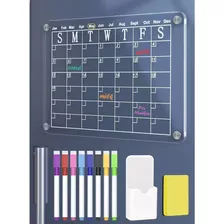Pizarra De Planificación Transparente Calendario+8 Bolígrafo