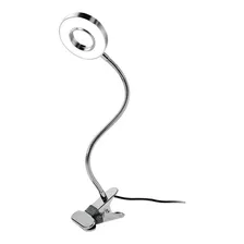 Lampara De Mesa Aro De Luz Led Sin Lupa Lupa Brazo Flexible