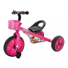 Carrinho Infantil Totoka Triciclo Escolar Rosa - Zippy Toys