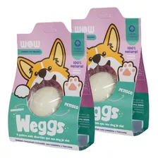 2 Petisco Wow Pet Food Para Cães Sabor Lombinho Com Cúrcuma