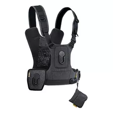 Cotton Carrier G3 Dual Camera Harness For 2 Camera's Gray