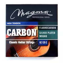Cuerdas Guitarra Clásica Nylon Magma Tension Alta Gc120