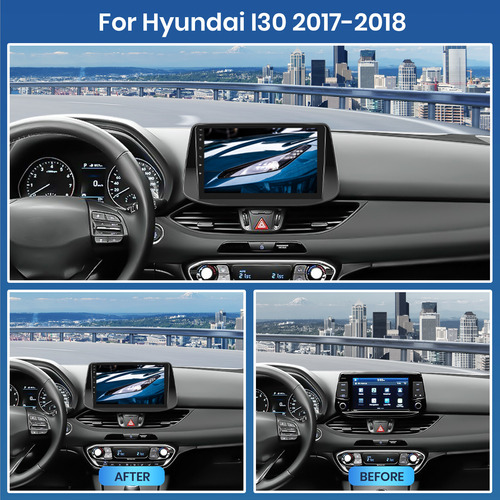 Estreo De Coche Para Hyundai I30 2017-2018, 9 Pulgadas, And Foto 2