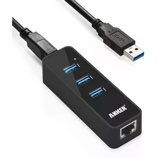 Anker Hub Usb Adaptador De Red Ethernet Usb 3.0 Rj45 1000mbp