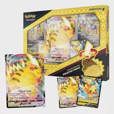 Pokémon Box Pikachu Vmax Realeza Absoluta Coleção Especial