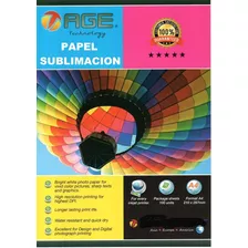 Papel De Foto Cf Sublimacion A4 Paq X 100 Hojas X 5 Un