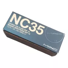 Nc35 Mac Base Fluída Studio Fix Com Fps 15 Novo 30ml