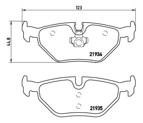 Balata Brembo 328ci 2.8 2000 Foto 2