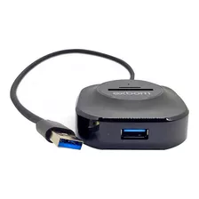 Hub Usb 3.0 Com 3 Portas + 1 Leitor Cartão Sd + Micro Sd