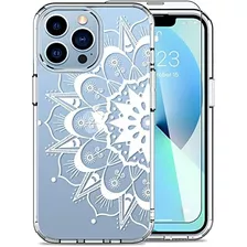 Funda Luhouri Case Para iPhone 13 Pro-flores Mandala