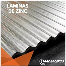 Láminas De Zinc 305 X 0.80 (10 Pies)