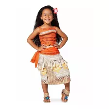 Disfraz Moana Hawaiana Niña Original De Disney Store Entrega Ya