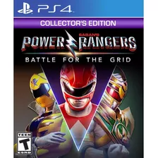 Power Rangers Battle For The Grid Ps4 Battle For The Grid Collector's Edition