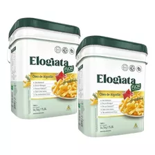 Kit 2x Óleo Flor De Algodão Balde Elogiata 14,5kg / 15,8l