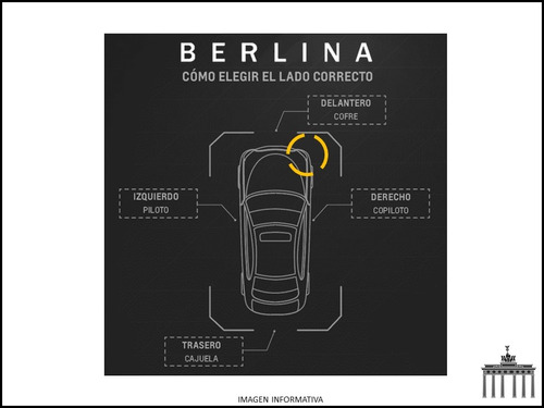 Faro Chevy 2004-2008 C2 Monza 4p Copiloto Ctt Foto 4