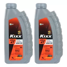 Aceite Kixx Moto 4t 20w50 Full Sintetico X 2 Lt