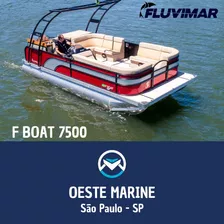 Lancha Pontoon Fboat 7500 - 150 Hp Proxs Fluvimar / Catamarã