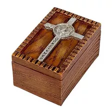 Confirmado En Cristo Acabado De Madera Las Pequeñas Caja De