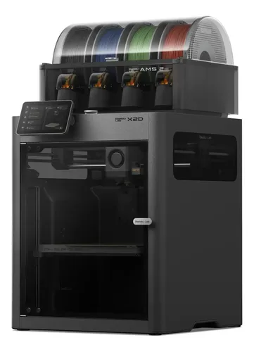 Impresora 3D Bamboo Lab X2D Combo Con Ams 2 Pro, 110 V 127