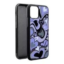 Funda Case Generica P/ iPhone Corazon Tpu Se 6 7 8 X 11 12 